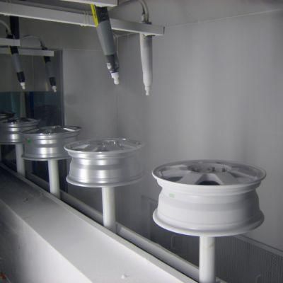 Automatic Electrostatic Manual Powder Coating Spray Booth for Hardware