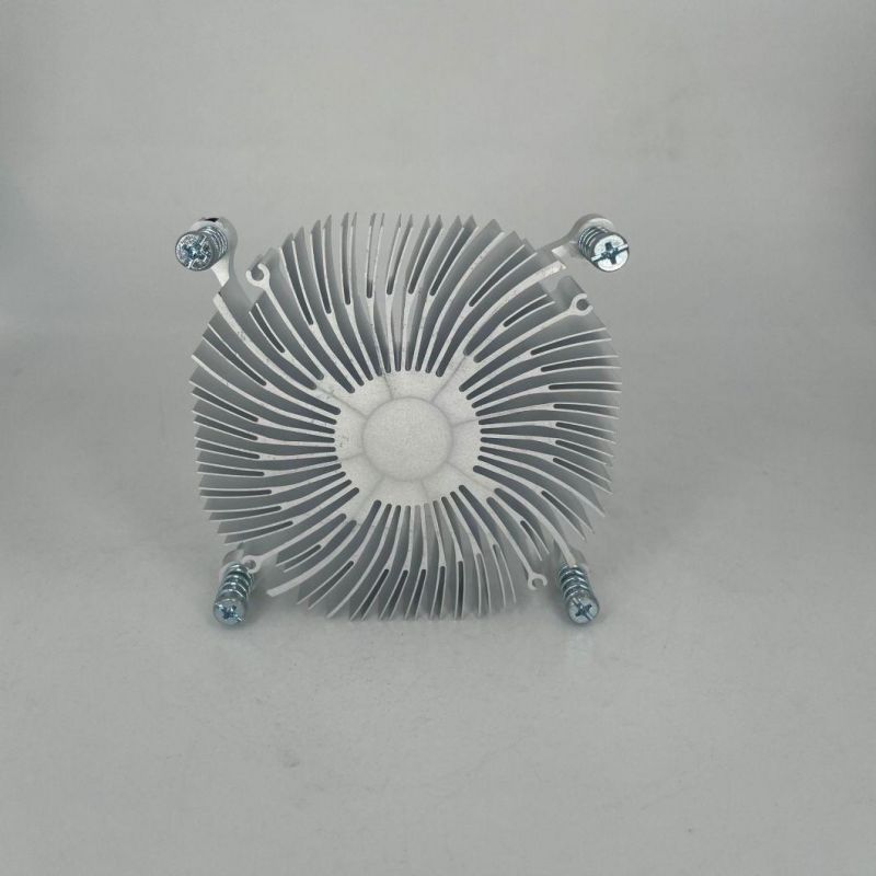 30*30*15 Heat Sink Aluminum Extrusion Sun Flower Plug Copper