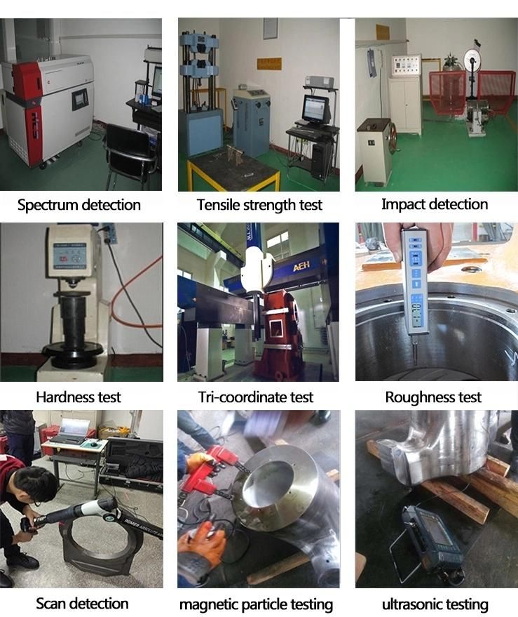 OEM High Manganese Steel/High Chrome/High Zinc Alloy Steel Machinery Parts with ISO9001: 2015