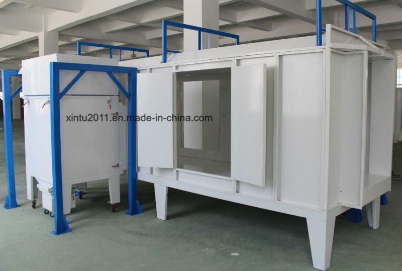 Double Side Manual Electric Powder Coating Spray Booth