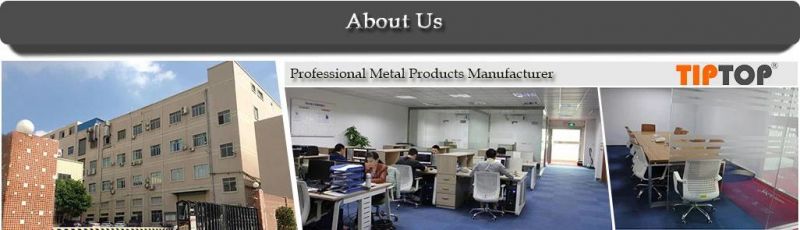Customized Stamping Hardware 304 Stainless Steel Support Punching Welding Part