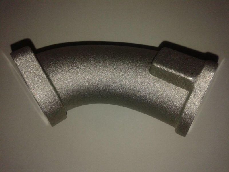 China Foundry Supplier Auto Parts High Pressure Aluminum Zinc Investment Die Casting for Motorcycle Exhaust with CNC Machining