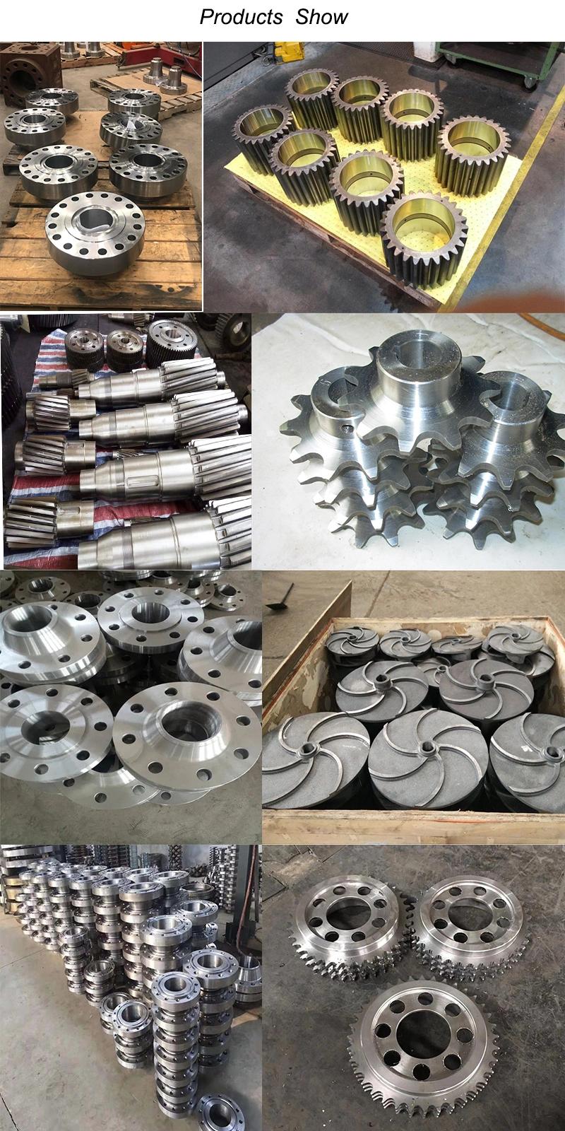 Manufacturer OEM Alloy Forged Steel Hot Forging Products for Shaft/Roll/Ball/Gear/Ring