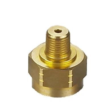 OEM CNC Machining Brass Part of Coupling