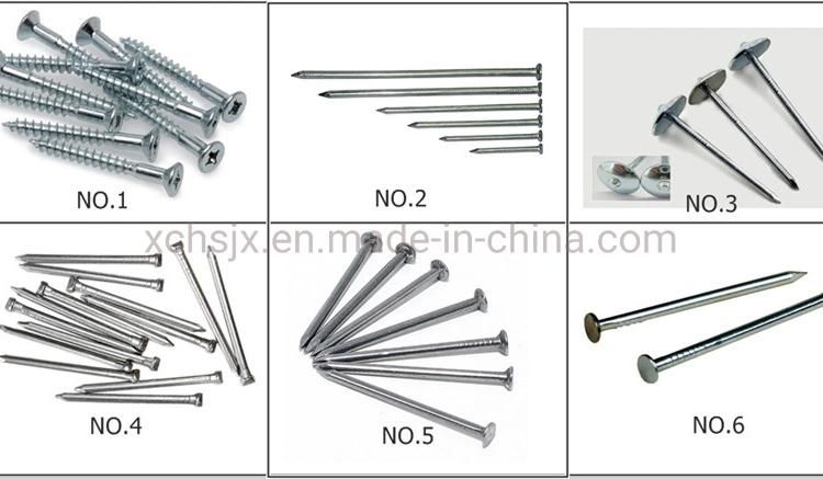 Factory Durable Z94-4c Iron Wire Nails Machines Price