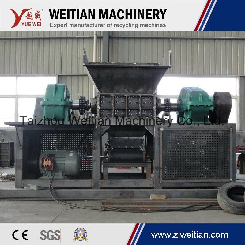 Double Shaft Shredder Machine for Waste Wooden Pallet