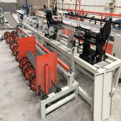 Fully Automatic Chain Link Fence Machine (Single wire &double wire customized)