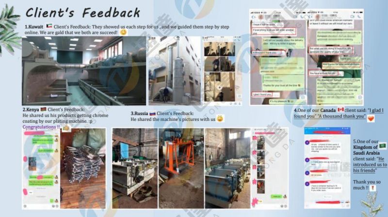 Tongda- Automatic Type Jig Plating Equipment Line Rack Plating Machine for Nickel/Copper/Chrome Plating