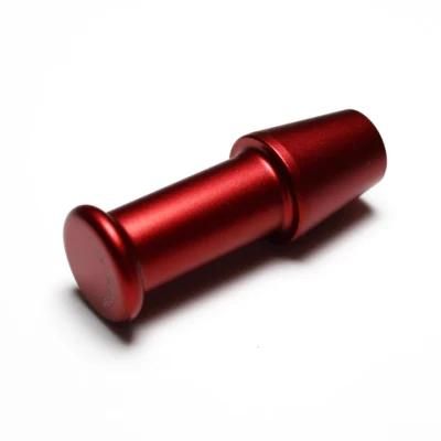 Red Anodized Custom Machining Aluminum CNC Optic Instrument Parts