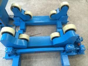 Flaw Detection Moving Self-Aligned Welding Turning Rollers for Hydropower