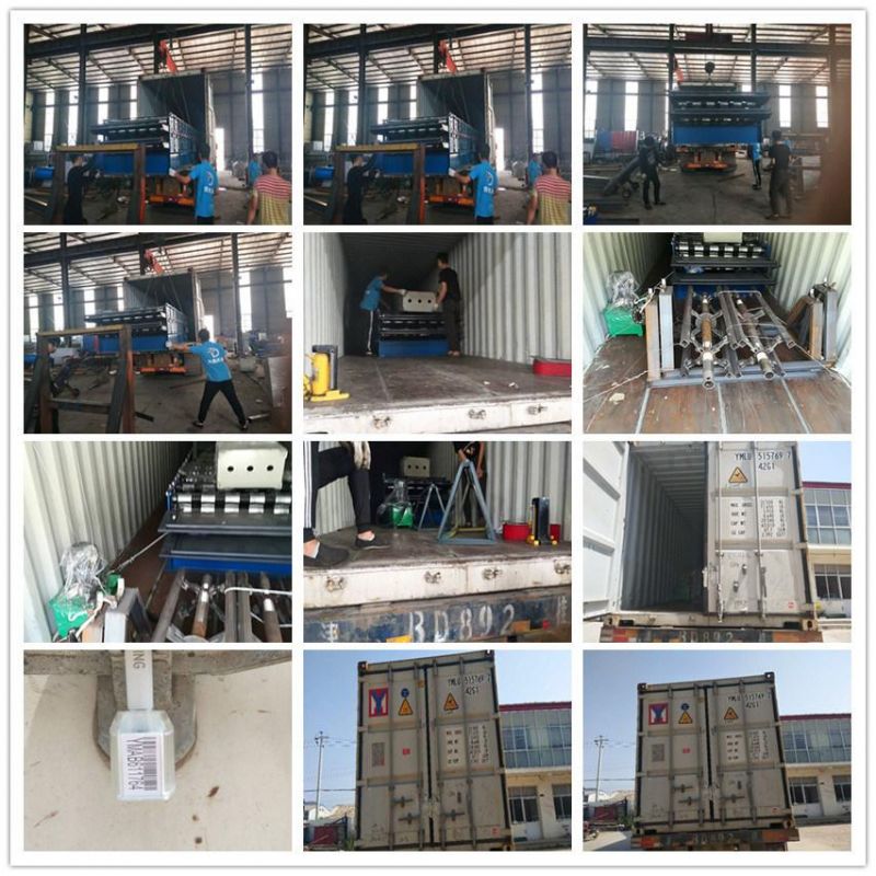 Africa Roof Panel Double Layer Roll Forming Machine