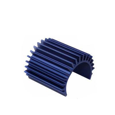 Billet Heat Sink with Black Sand Blasting Anodize