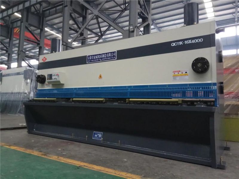 Stainless Steel Sheet Plate Cutting Machine with Rake Angle