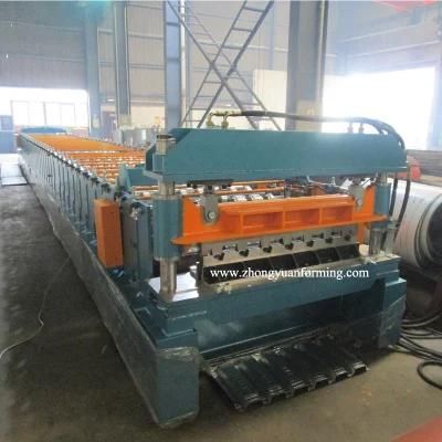 High Grade PPGI PPGL Deck Floor Roll Forming Machine for Building Construction