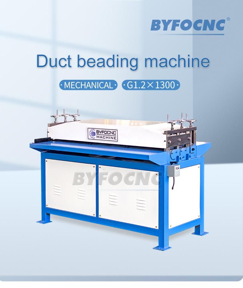 Sheet Metal Groove Beading Machine