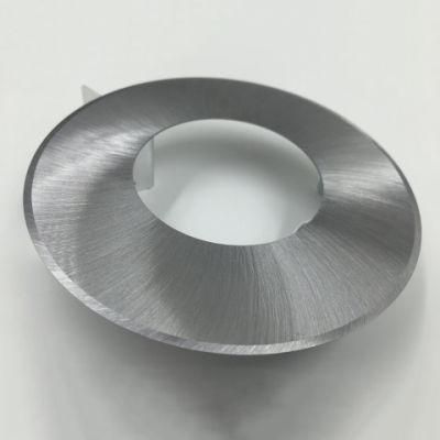 Bottom Tungsten Blade High Hardness Paper Slitter Round Carbide Blades
