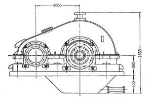 Zd Electric Motor Speed Reducer Crane Gearbox