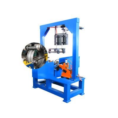 Tubeless Steel Wheel Rim Flange Burr Removing Polishing Grinding Machine