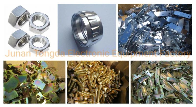 Small Nickel Barrel Electroplating Machine Brass Plating Furniture Legs