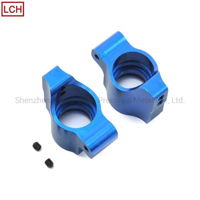 6061 Blue Anodized Aluminum Precision CNC Part