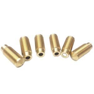 High Precision High Quality CNC Machining Pen Raw Turn Parts Brass Components