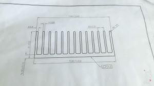 West Tower Series of Aluminum Can Be Customized Heat Sink