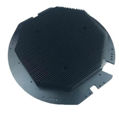 High Power Dense Fin Aluminum Heat Sink for Radio Communications and Welding Equipment and Apf and Svg and Inverter and Electronics and Power