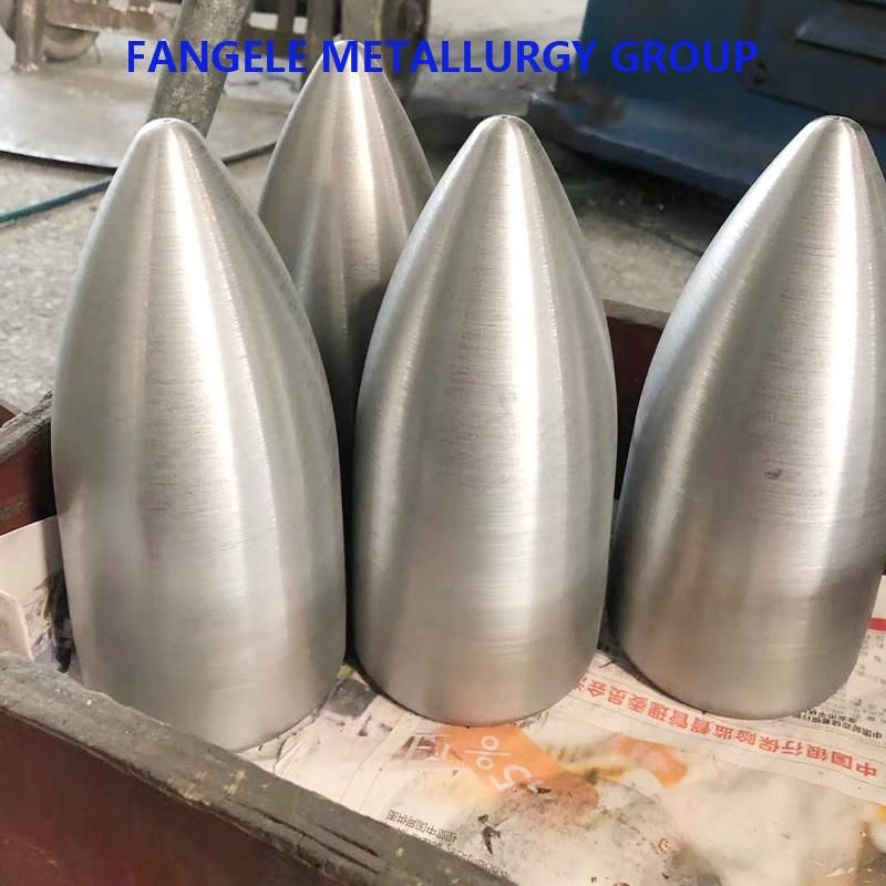 Molybdenum Base Piercing Mill Plug Used for Producing Seamless Stainless Steel Pipes