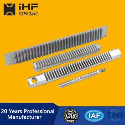 Ihf Heavy Steering Stainless Steel Gear Rack M2 Linear Rack Pinion Gear for CNC Machining