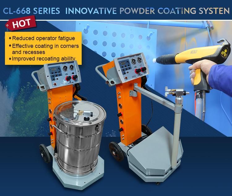 Manual Powder Coating Machine Kit with Pistol
