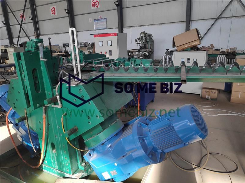 Continuous Spiral Blade Cold Rolling Machine