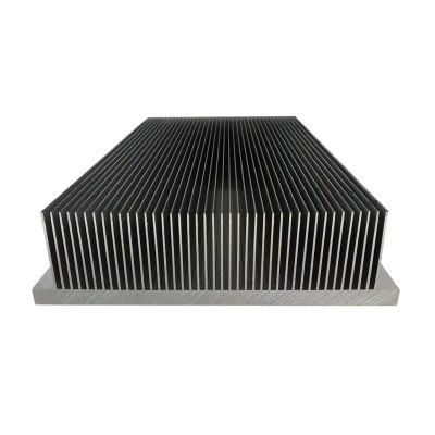 High Power Dense Fin Aluminum Heat Sink for Inverter and Radio Communications and Apf and Welding Equipment and Svg and Power and Electronics