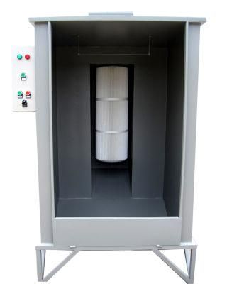 Batch Powder Coating Booth Paint Spray Equipment