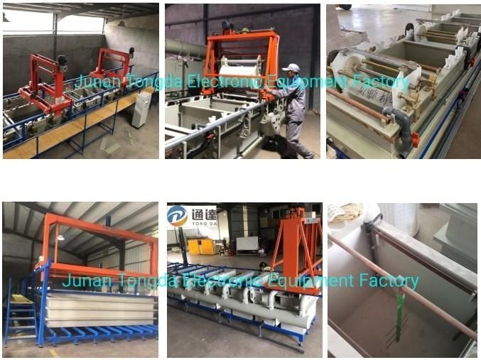 Professional Semi-Automatic Electroplating Machine Zinc Plating Production Line Coating Machine