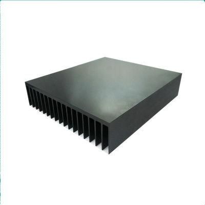 Dense Fin Aluminum Heat Sink for Welding Equipment and Svg and Inverter and Apf and Charging Pile and Power