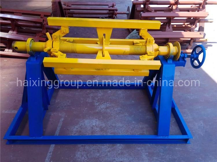 China Manual Steel Coil Decoiler