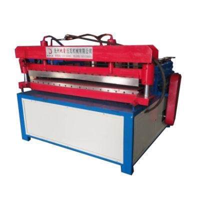 Metal Sheet Flattening Slitting Cutting Machine with Electric Decoiler