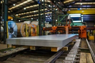 Steel Service Center Hot/Cold Rolled Pickled Coated Coil Transversal Cut to Length Line