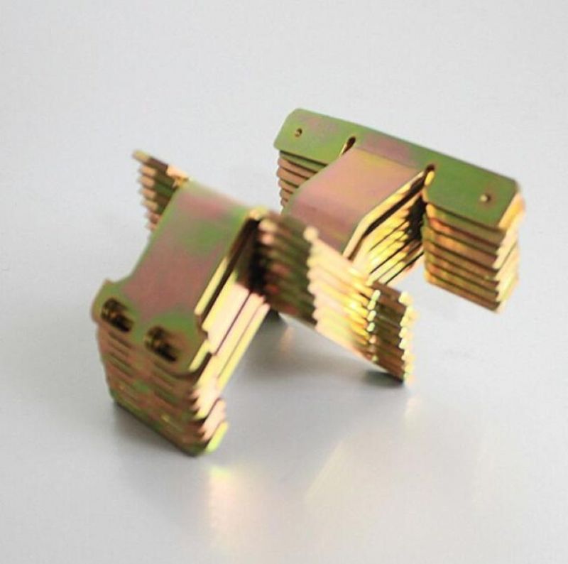 OEM Multicolored Electroplating Frame Steel Stamping Part for Digital Products