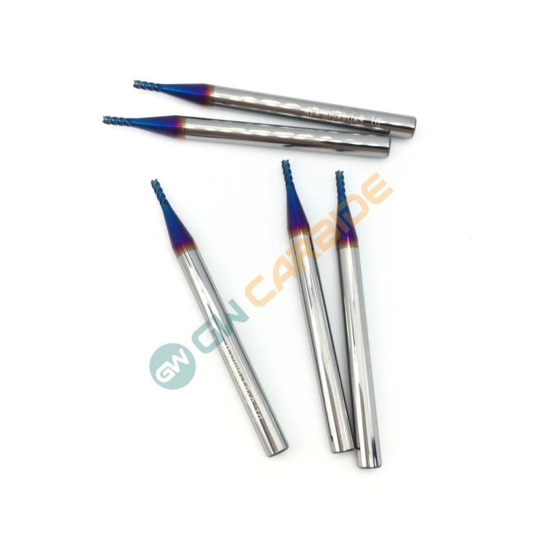 Gw Carbide - Tungsten Carbide End Mills in Sub-Micron Grain Size Micro End Mill