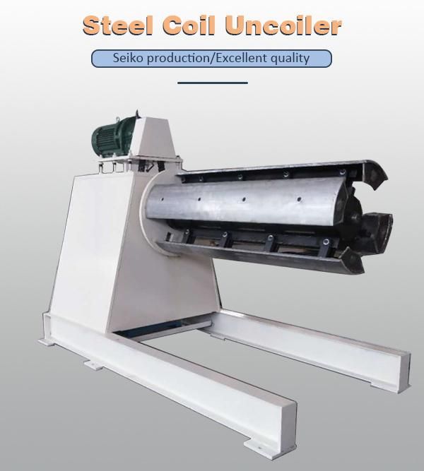 Economical Load 10 Tons Steel Coil Uncoiler for Sheet Metal Leveling Manufacturer