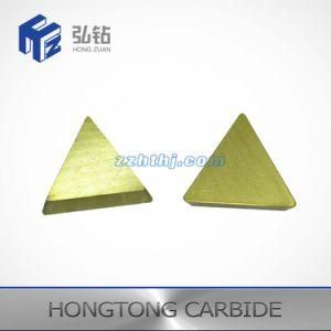 Yellow Coated Tungsten Carbide CNC Inserts