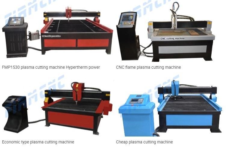 China Made Plasma Cutting Machine 1530 CNC Flame Cutter for Metal