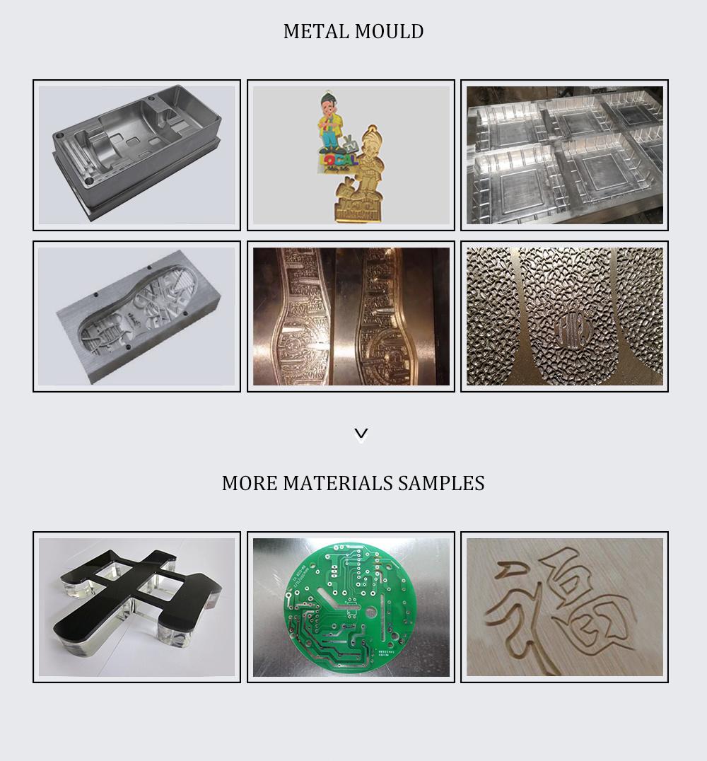 CNC Mould Router Milling Steel Copper Aluminum Plastic 6090 Metal Engraving Machine for Sale