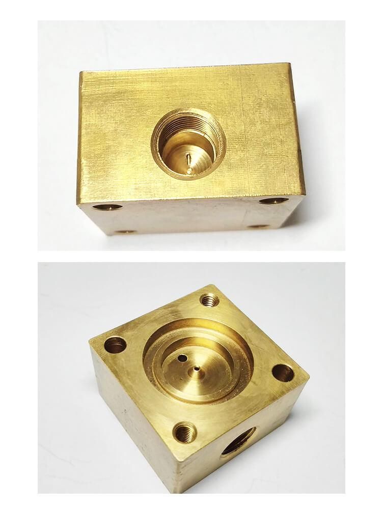 Densen Customized Copper Machining Parts for Electrical Components Butterfly Valve Machining