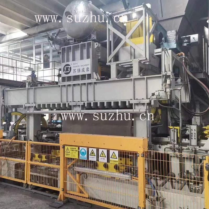 Automatic High Pressure Moulding Box Molding Line, Foundry Machine