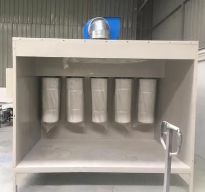 5% off Manually Powder Coating Spray Paint Booth with Curing Oven