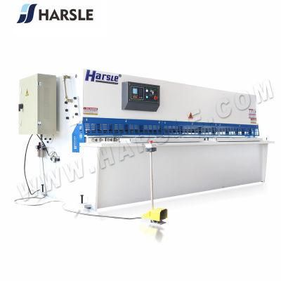 HARSLE QC12K Hydraulic Cutting CNC NC Shearing Machine for Metal Sheet