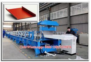 Metal Standing Seam Roof Panel Roll Forming Machine with Automatic Steel &amp; Aluminium Roofing Sheet Roll Former Equipment