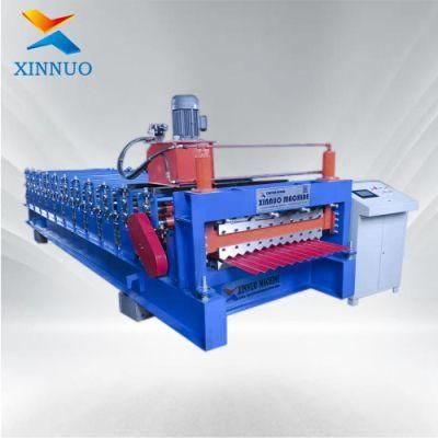 China One Year Xn Naked Roofing Tile Roll Forming Machine